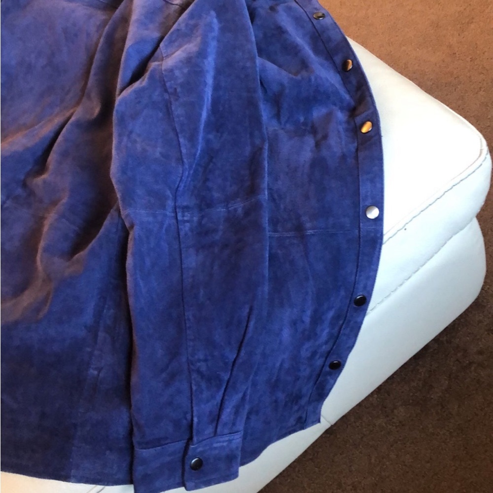 Blue Suede Jacket - image 7